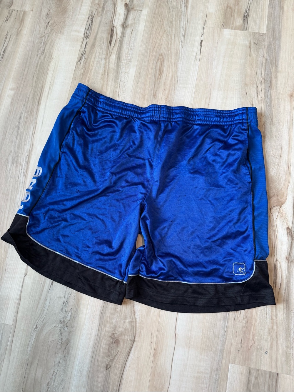 Y2K AND1 Athletic Blue Baggy Shorts